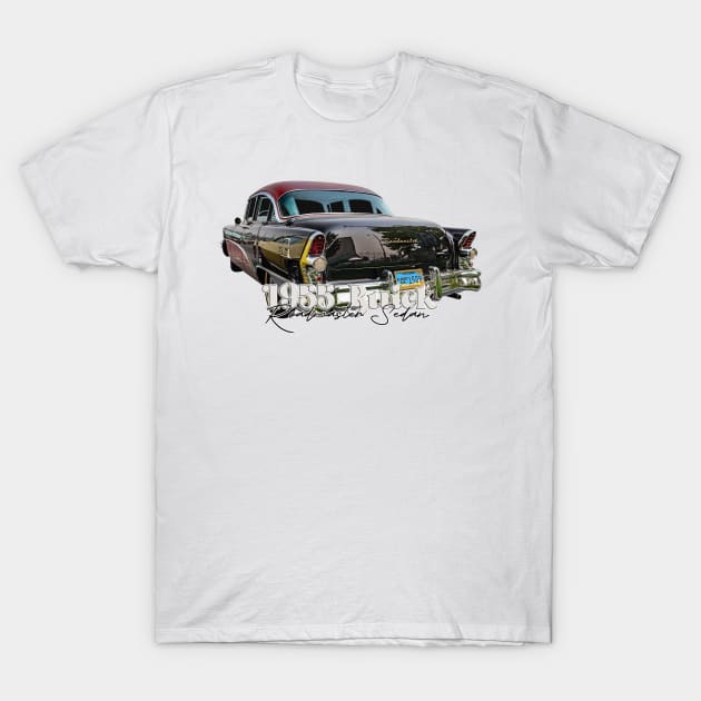 1955 Buick Roadmaster Sedan T-Shirt by Gestalt Imagery